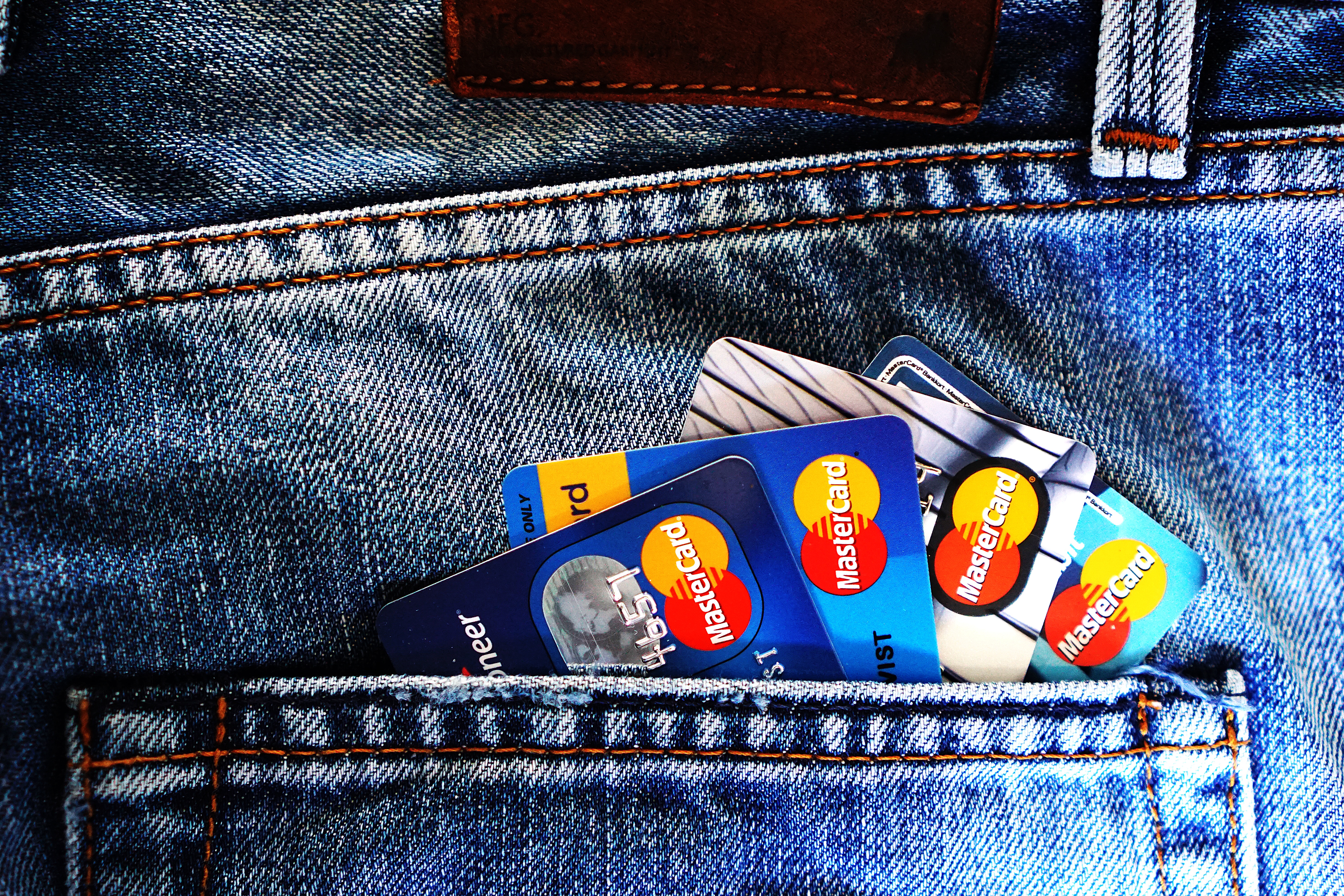 Bankruptcy image of Credit Cards in Jeans